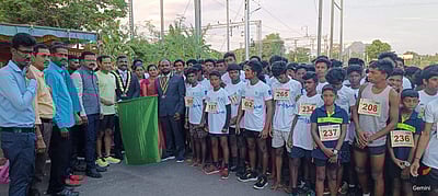 மதுவைத் தவிர்ப்போம், மரத்தை நடுவோம்!  மணப்பாறையில் விழிப்புணர்வு மாரத்தான்