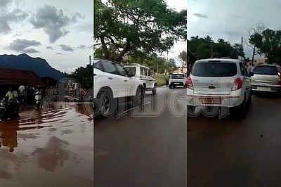 கோவையில் கனமழை: மாங்கரை புதிய தரைப்பாலம் சேதம்; போக்குவரத்து பாதிப்பு