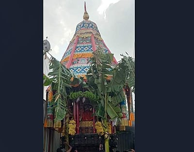 சிதம்பரம் கூத்தாடும் பிள்ளையார் கோயிலில் தேரோட்டம்