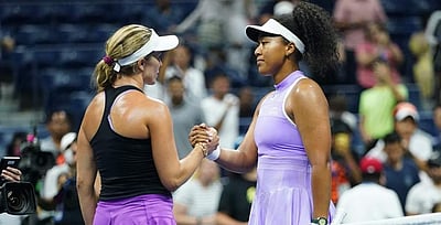 யு.எஸ். ஓபன்: முதல் சுற்றில் பிரபல வீராங்கனை தோல்வி