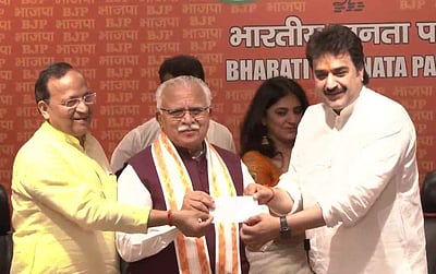 காங்கிரஸிலிருந்து விலகிய ஹரியாணா எம்எல்ஏ பாஜகவில் இணைந்தார்!