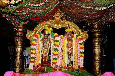 ஆண்டாள் கோயிலில் புஷ்ப யாகம்