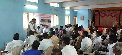 ஆா்.எஸ். மங்கலத்தில் பேரிடா் மேலாண்மை பயிற்சி முகாம்