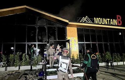 தாய்லாந்து: மதுபான விடுதியில் தீ விபத்து; 13 பேர் பலி, 40 பேர் படுகாயம்