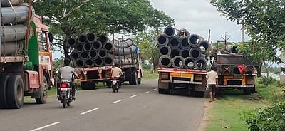 வேதாரண்யம்: துறைமுகம் கட்டும் பணிக்கு வந்த குழாய்களால் பரபரப்பு