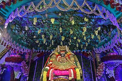 திருச்சானூா் அஷ்டலட்சுமி மண்டபத்தில் வரலக்ஷ்மி விரத சிறப்பு வழிபாடு