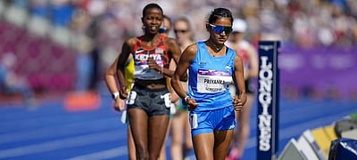 காமன்வெல்த் நடைப் பந்தயம்: வெள்ளி வென்ற இந்திய வீராங்கனை