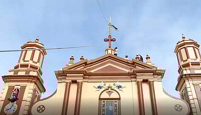 நெல்லித்தோப்பு மாதா கோயில் பெருவிழா கொடியேற்றம்