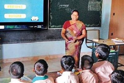 புதுச்சேரி அரசு தொடக்கப் பள்ளிகளில் வருகிறது ஸ்மார்ட் வகுப்பறைகள்