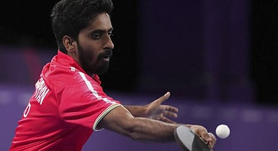 காமன்வெல்த் டேபிள் டென்னிஸ்: வெண்கலம் வென்ற தமிழக வீரர் சத்யன்