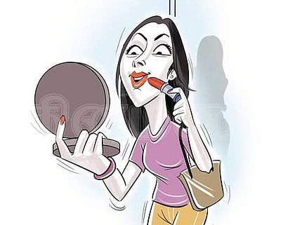 ஒரு லிப்ஸ்டிக்...5 வழிகளில் பயன்படுத்தலாம்! எப்படி?