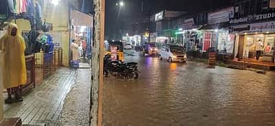 கூடலூர் பகுதியில் தொடரும் கனமழை