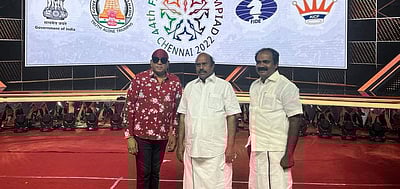 செஸ் ஒலிம்பியாட் நிறைவு விழாவின் ஏற்பாடுகளைப் பார்வையிட்ட அமைச்சர்கள் (படங்கள்)