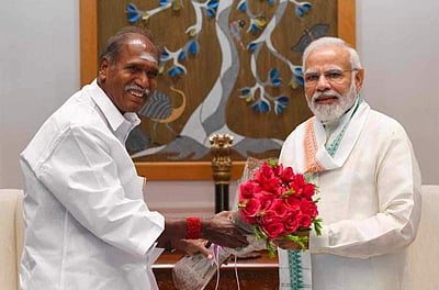 பிரதமர் மோடியை சந்தித்தார் புதுச்சேரி முதல்வர் ரங்கசாமி!