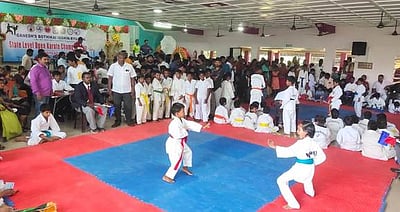 மாநில ஓபன் கராத்தே சாம்பியன்ஷப் போட்டி