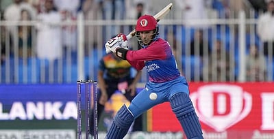 ஆசியக் கோப்பையில் அதிக சிக்ஸர்கள்: ஆப்கானிஸ்தான் வீரருக்கு முதலிடம்!