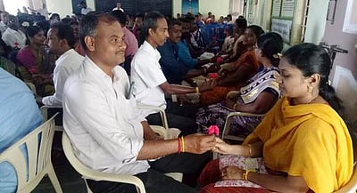 பெரம்பலூரில் மனைவி நல வேட்பு விழா