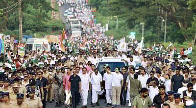 ராகுல் காந்தியின் நடைப்பயணம் இன்று ஓய்வு: நாளை மீண்டும் தொடங்குகிறது