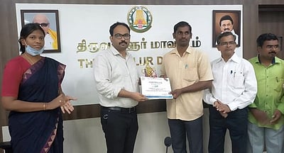 வாக்காளா் பட்டியல்-ஆதாா் இணைப்பு பணி: திருத்தணி தொகுதி பாகம் 176-இல் 100 % நிறைவு