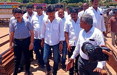 மெரினா கடற்கரையில் மாற்றுத்திறனாளிகளுக்கு பாதை: உதயநிதி ஸ்டாலின் ஆய்வு!