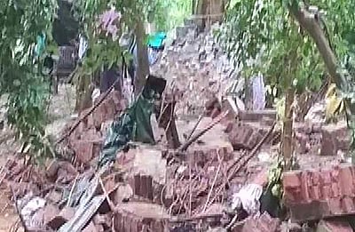 லக்னௌவில் துயரம்... கனமழைக்கு சுவர் இடிந்து விழுந்து 3 சிறுவர்கள் உள்பட 9 பேர் பலி