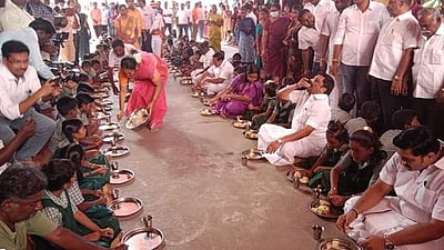 நாமக்கல் மாவட்டத்தில் முதல்வரின் காலை உணவு திட்டம் தொடக்கம்