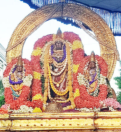 காஞ்சி ஸ்ரீவரதா் கோயில் பவித்ரோற்சவம் நிறைவு