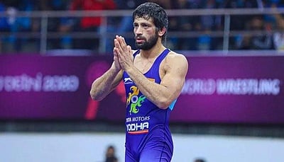 உலக மல்யுத்தம்: ரவி தாஹியா ஏமாற்றம்