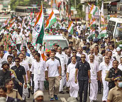 கேரளத்தில் 12-ஆவது நாளாக ராகுல் காந்தி நடைப்பயணம்