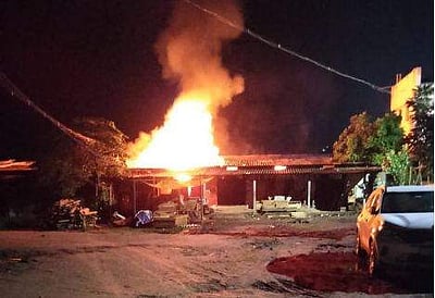 ஹரியாணா சந்தையில் பயங்கர தீ விபத்து: 130 கடைகள் எரிந்து நாசம்