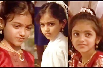 இந்த குட்டி பொண்ணு சமீபத்தில் ஹிட்டான படத்தின் நாயகி - யாரென்று தெரிகிறதா?