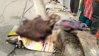சாலை தடுப்பில் தூங்கியவர்கள் மீது லாரி ஏறிய கொடூரம்: தில்லியில் 4 பேர் பலி