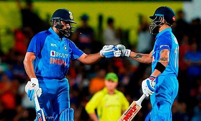 ரோஹித் அதிரடி: ஆஸ்திரேலியாவை வீழ்த்தியது இந்தியா