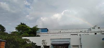 சென்னையில் தோன்றிய வானவில்