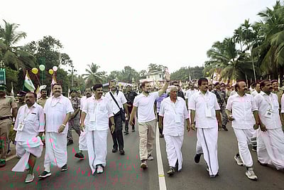 21வது நாளாக ராகுல் காந்தி நடைபயணம் - புகைப்படங்கள்