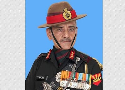 முப்படைகளின் தலைமை தளபதியாக அனில் செளஹான் நியமனம்