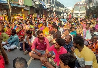 மீன் ஏலம், விற்பனைக்கு மறுப்பா? மீனவர்கள் போராட்டம்!