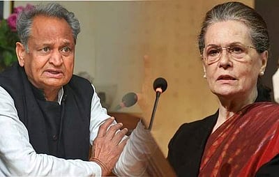 சோனியா காந்தியுடன் முதல்வர் கெலாட் சந்திப்பு!