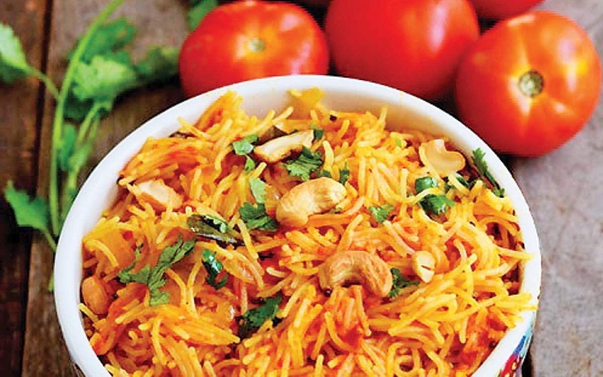 தக்காளி சேமியா கிச்சடி