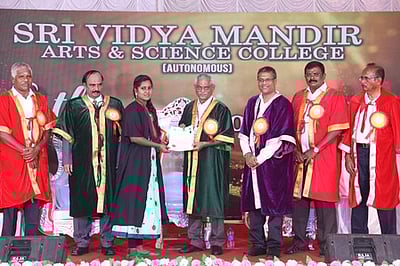 ஊத்தங்கரை ஸ்ரீ வித்யா மந்திா்கல்லூரியில் முப்பெரும் விழா