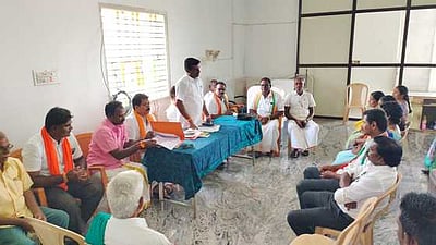 பாஜக ஒன்றிய நிா்வாகிகள் ஆலோசனைக் கூட்டம்