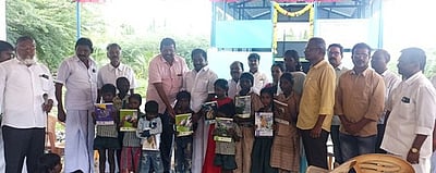 பின்தங்கியுள்ள கிராமத்தில் குழந்தைகள் படிப்பகம் திறப்பு