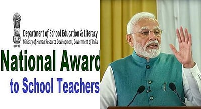 தேசிய ஆசிரியர் விருது பெறுவோருடன் கலந்துரையாடவிருக்கும் மோடி!