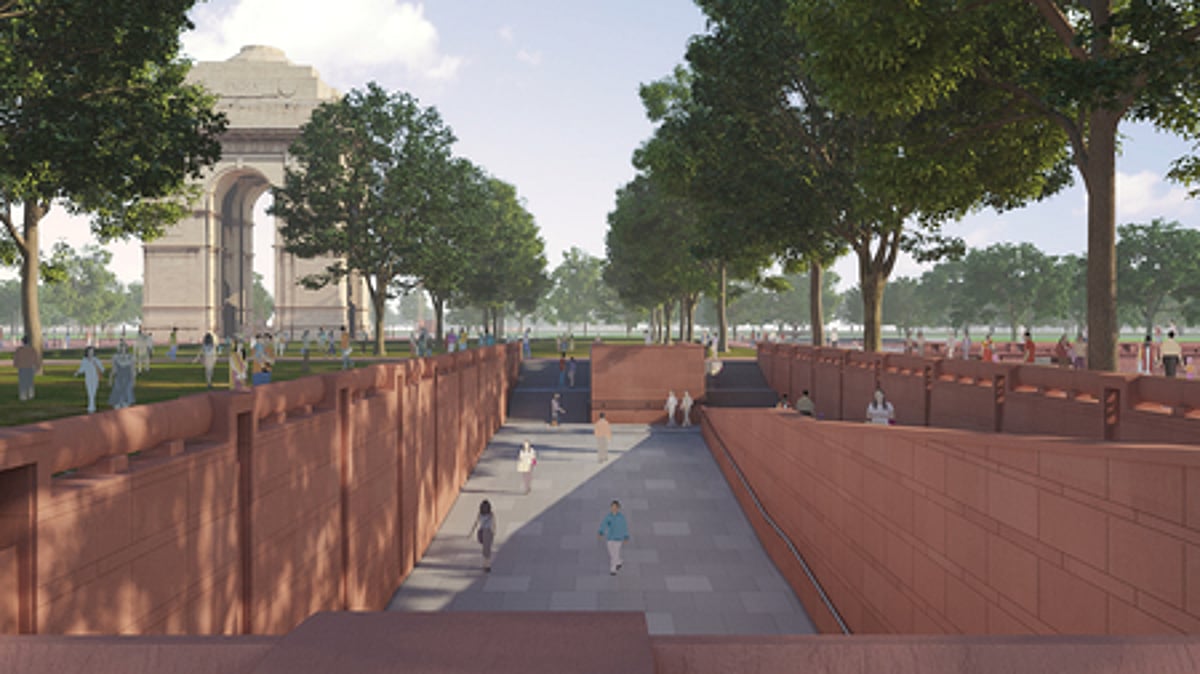 தில்லி ராஜ பாதையில் மறுவடிவமைக்கப்பட்ட‘சென்ட்ரல் விஸ்டா’ செப்.8-இல் திறப்பு