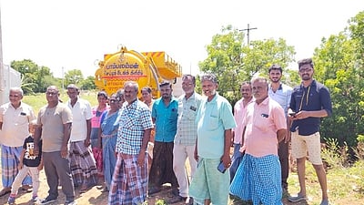 தனியாா் கிணற்றில் கழிவுநீரை கொட்டிய லாரி சிறைப்பிடிப்பு