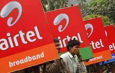 ஏர்டெல் பங்குகள் உயர்வு: சென்செக்ஸ், நிஃப்டி சரிவுடன் நிறைவு