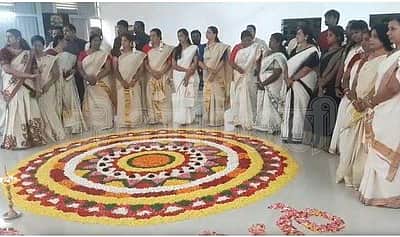 சேலத்தில் வழக்கமான உற்சாகத்துடன் ஓணம் பண்டிகை: ஆடிப்பாடி மகிழ்ச்சி