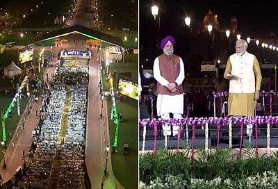 ‘கடமைப் பாதை’யை  திறந்துவைத்தார் பிரதமா் மோடி