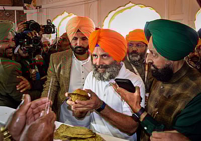 பொற்கோயிலில் 'ராகுல் காந்தி' - புகைப்படங்கள்