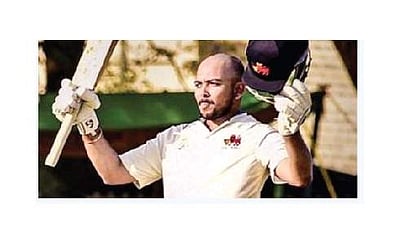 ரஞ்சி கிரிக்கெட்:  தமிழகம் நிதானம்